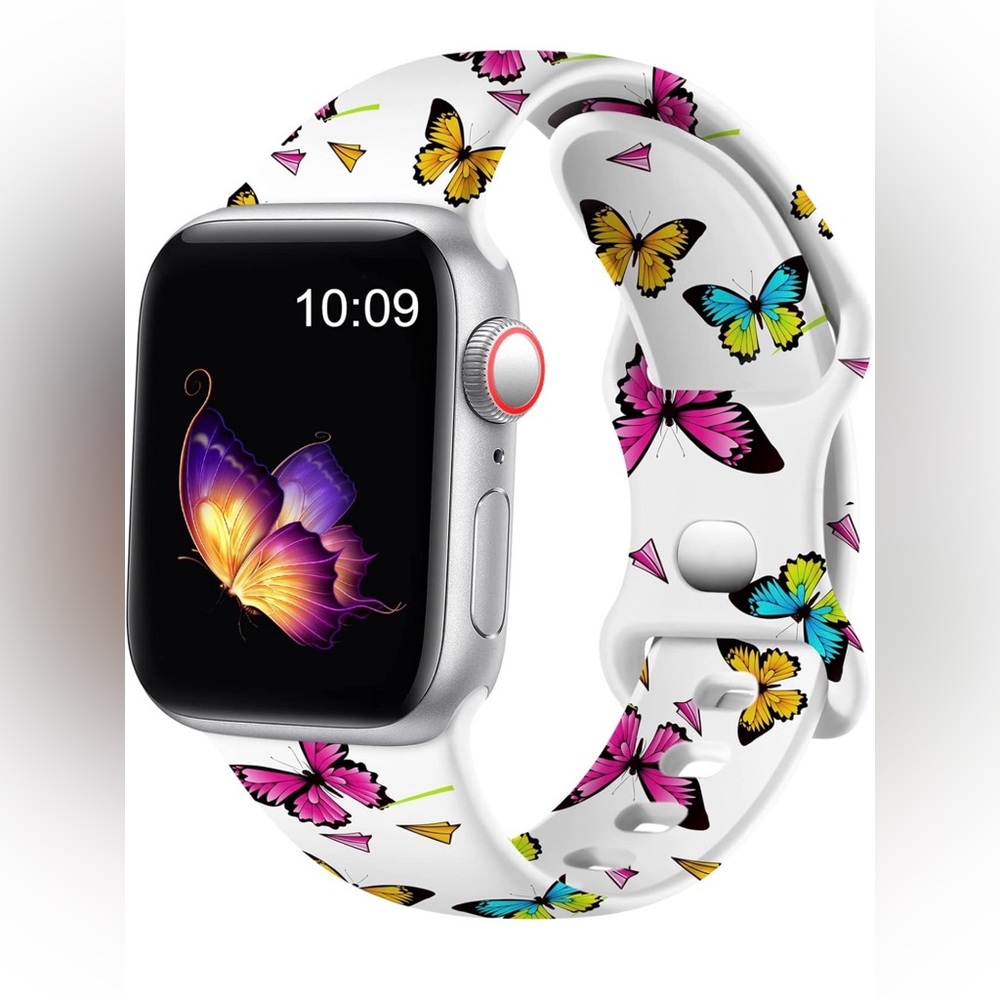 New! Butterfly theme Apple Watch band 42mm 44mm 45mm 🎈2 for $5 🎈